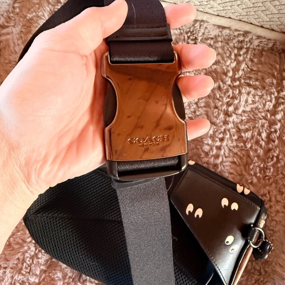 Disney X Coach Villains Track Belt Bag with Patches Fanny Pack - Picture 4 of 7